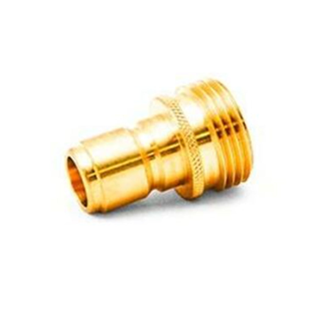 MTM 3/4" Male Garden Hose QC Plug | Brass