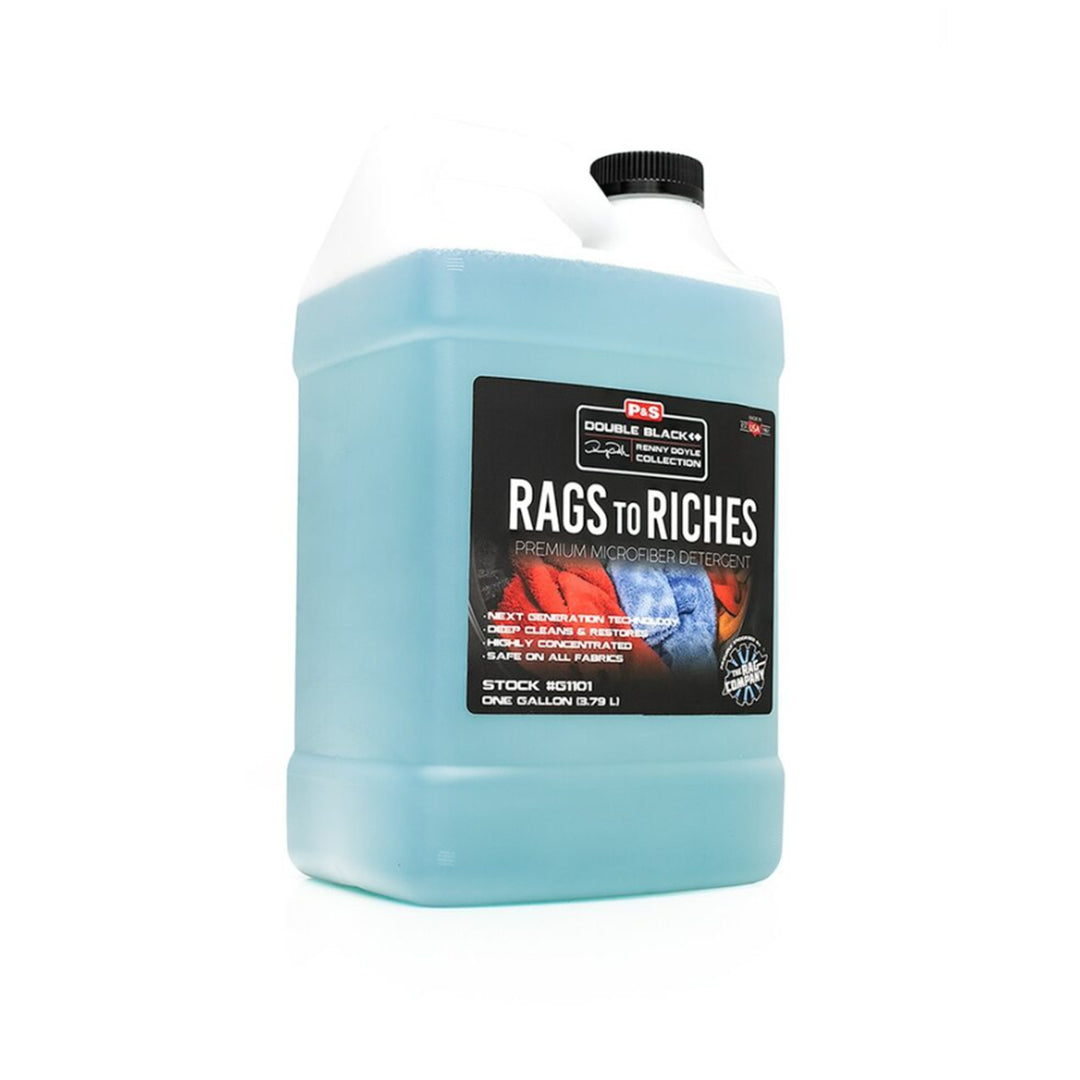 P&S Rags to Riches Microfiber Detergent | 1 Gallon Towel Wash